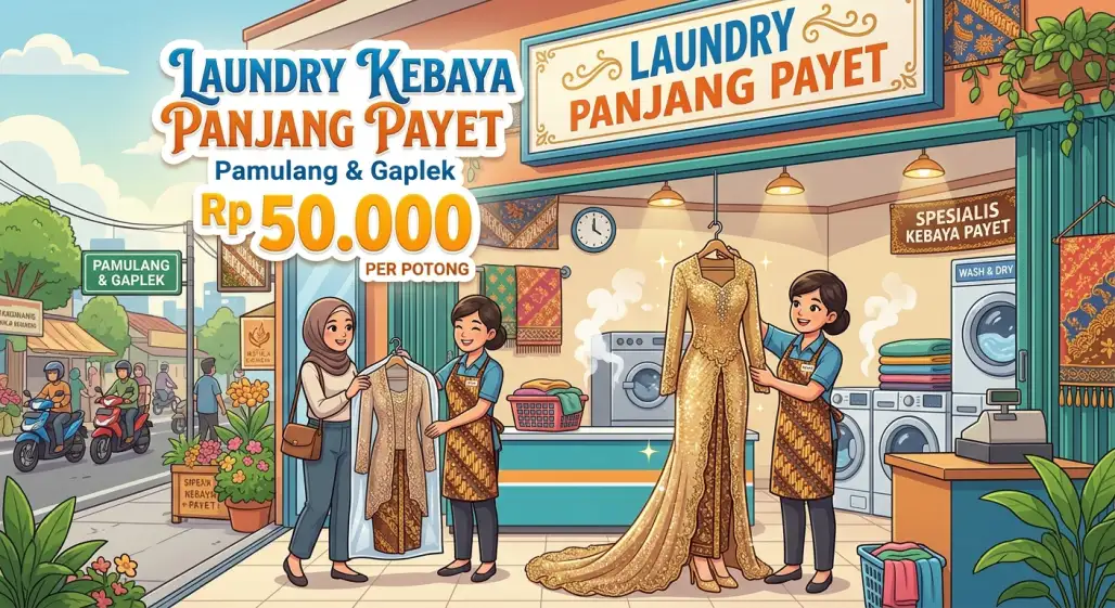 Kebaya Panjang Payet