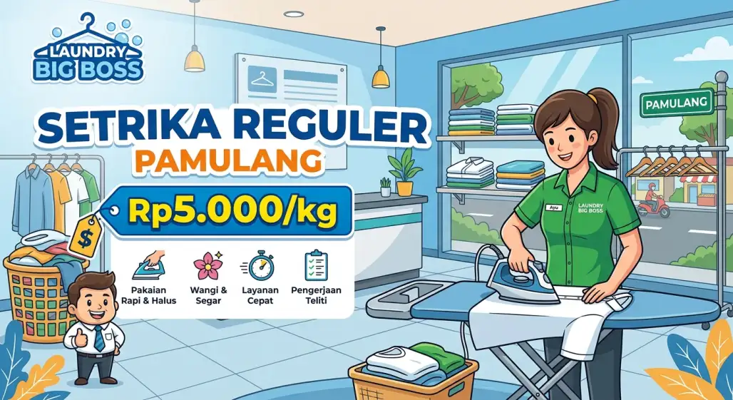 Setrika Reguler (2 Hari)