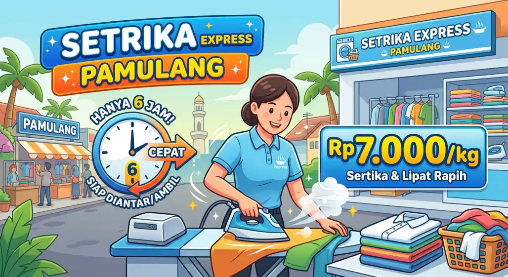 Setrika Express (6 Jam)